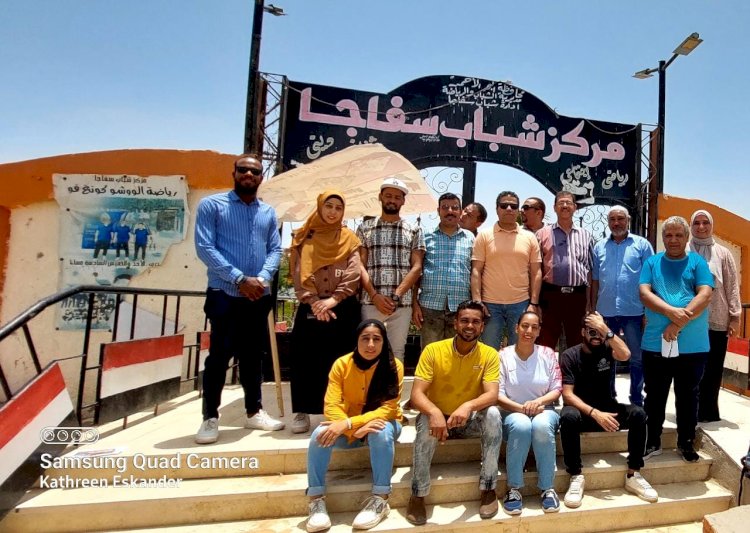 ختام  بطولة السباحة الأولي لمراكز شباب المحافظات الحدودية بالبحر الأحمر