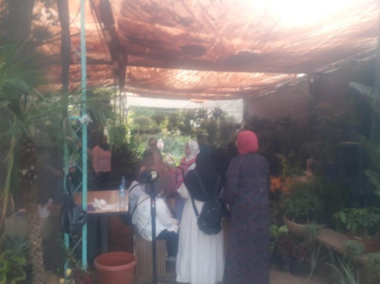 بالصور المتحف الزراعى يشهد اقبالا كبير ا من الجمهور على معرض زهور الربيع الـ 90