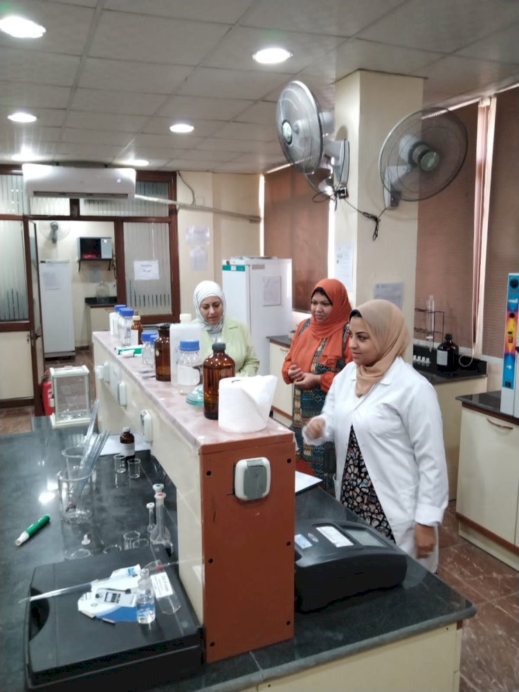 المعمل المركزي للصرف الصحي بشركة  مياه قنا  يحصل على تجديد شهادة الأيزو الدولية 17025