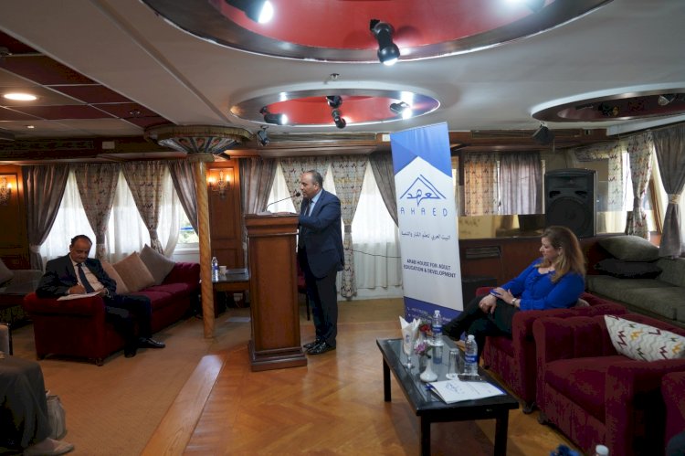 جامعة سوهاج تشارك فى اللقاء الحواري للبيت العربي لتعليم الكبار والتنمية