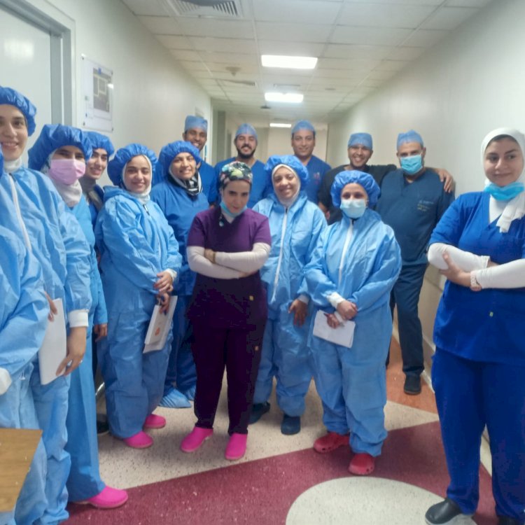 مستشفى 57357 تدرب طلبة "الطب والأسنان والصيدلة والتمريض والعلوم" على تطبيق الجودة
