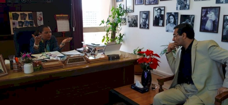 أكاديمية الفنون تتألق  والسر غادة جبارة