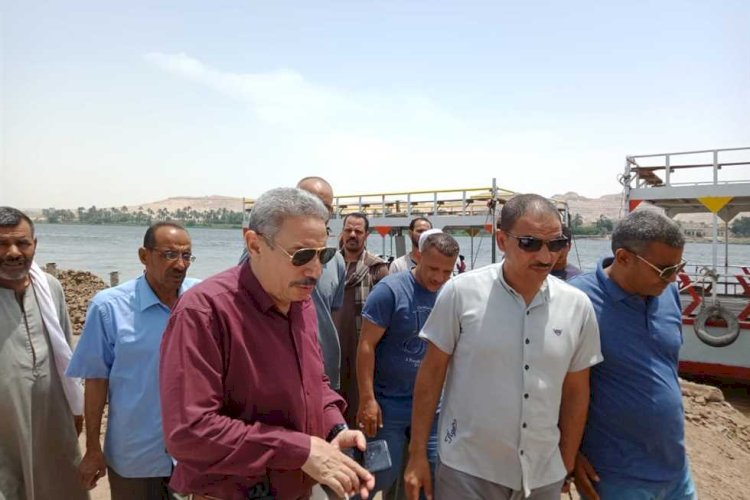 حملات تفتيشية على المعديات بمرسى بنى حسن الشروق في أبوقرقاص بالمنيا