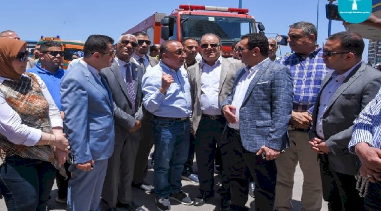 محافظ الإسكندرية يتابع ميدانيًا أزمة العقار المنهار