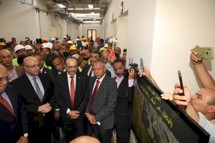 محافظ بني سويف يشارك وزير الإسكان افتتاح  معرض شباب مصر بعد" إعادة إنشائه " بتكلفة 40 مليون جنيها