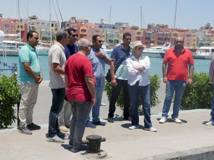 فى أول أيام عيد الأضحى المبارك:وزيرة البيئة تقود فريق محميات البحر الأحمر