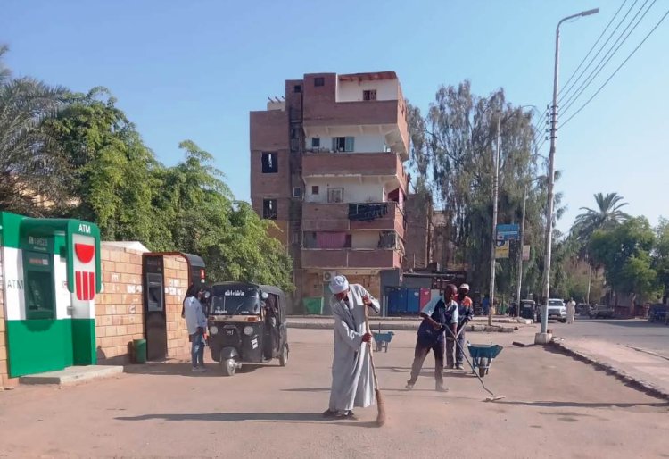 ازالات فورية لـ 4 حالات تعدى ورفع التراكمات والمخلفات