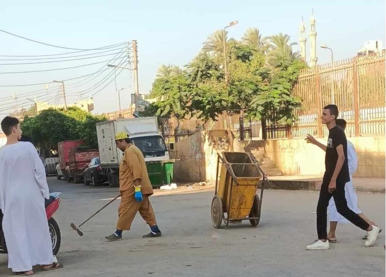 الوحدات المحلية تواصل جهودها فى حملات النظافة والتجميل