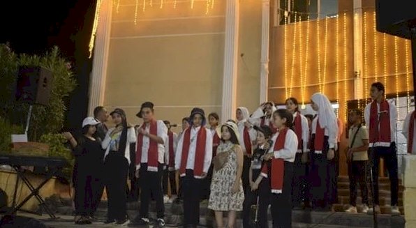 أطفال ثقافة المنيا يشاركون في حفل 30 يونيو بنادى المهندسين