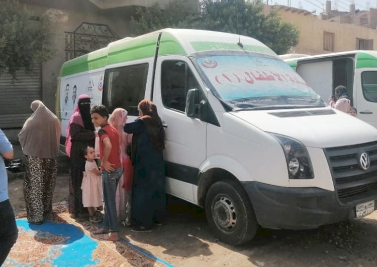 القافلة الطبية بدير مواس مستمرة في عملها اليوم الخميس