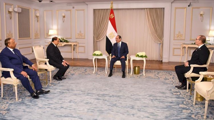 الرئيس السيسي يشهد حلف اليمين لرؤساء محكمة النقض والنيابة الإدارية وهيئة قضايا الدولة