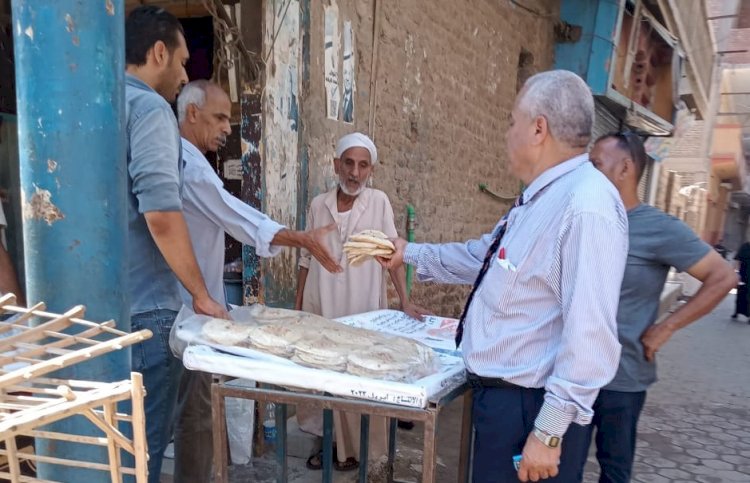 39 مخالفة تموينية خلال حملات رقابية فى 3 مراكز بالمنيا