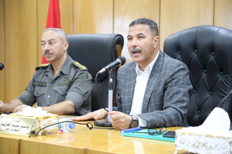 الإعداد للتدريب العملي لمجابهة الأزمات والكوارث بالمحافظة