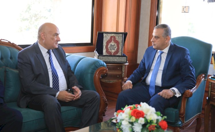 الفقي يلتقي برئيس جهاز تعمير جنوب الصعيد