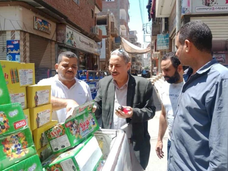 ٥٦ محضرا تموينيا خلال حملات رقابية في مركزين بالمنيا