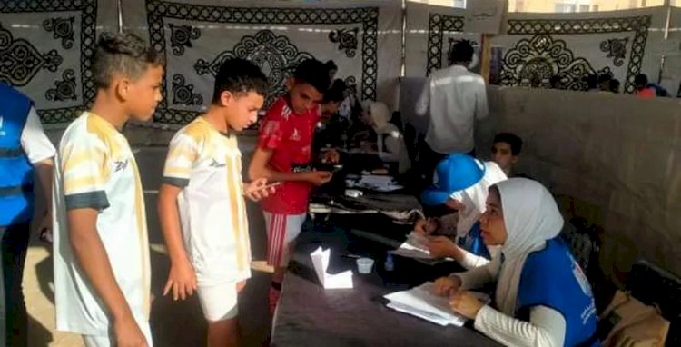 كواليس اختبارات كابيتانو مصر في المنيا.. إقبال كبير من السابعة صباحا