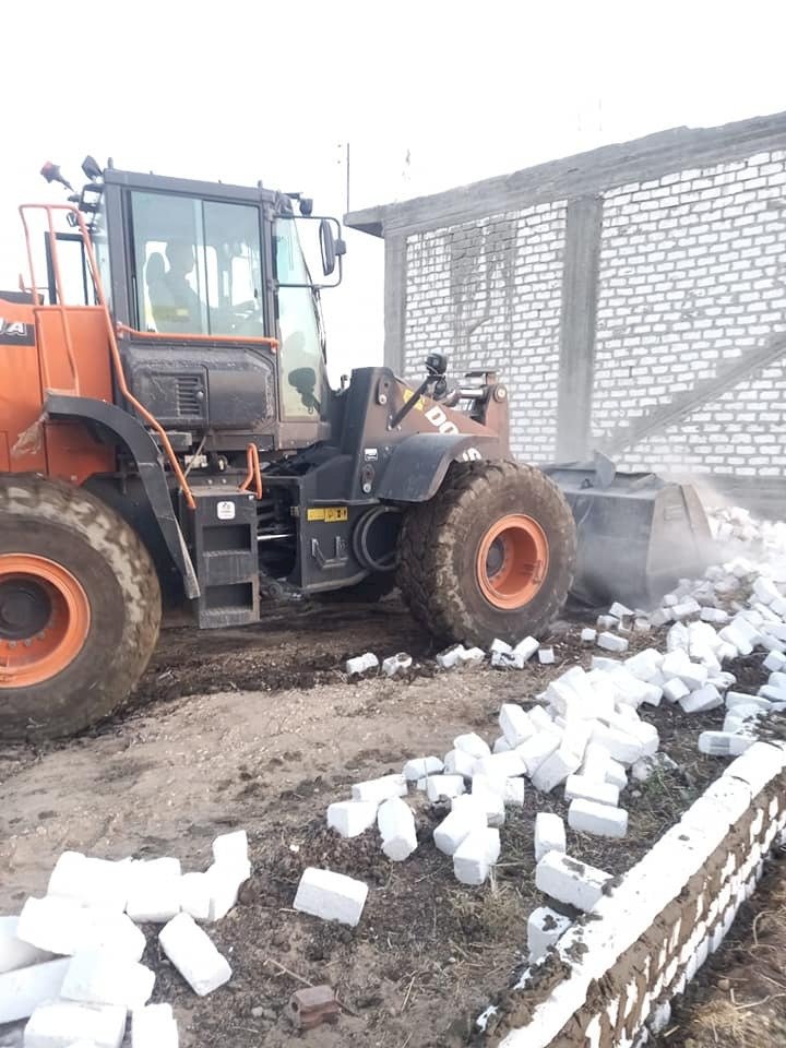 ازالة ١٩٩حالة تعدي علي الاملاك والاراضي بسوهاج