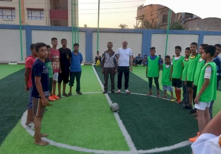 مركز شباب ابوحمودي ينظم مسابقة في دوري خماسي قدم شبابي