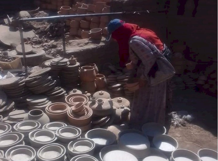 التدريب على الحرف التراثية بمركز شباب دنفيق بقنا