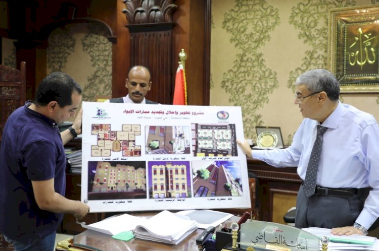 محافظ المنيا: بدء تنفيذ مشروع عمارات الإيواء بمنطقة السلخانة جنوب المنيا