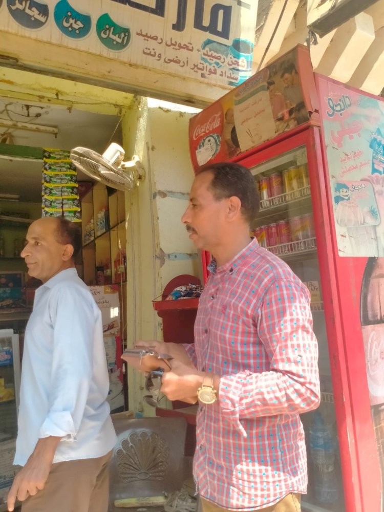 تحرير 215 محاضر إشغال فى 3 مراكز بالمنيا