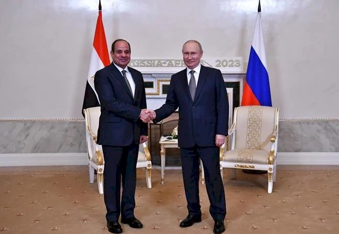 إيمان بدر تكتب :الأفارقة حملوا رسائل بوتين إلى بايدن من قمة بطرسبرج.