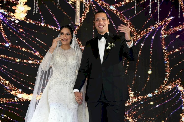 المخرج معتز التوني يحتفل بزفاف ابنة شقيقه المستشار محمد التوني