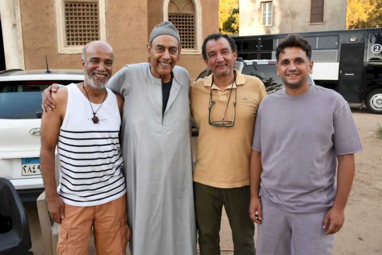 مصطفي خاطر وكريم  محمود عبد العزيز يبدأن تصوير البيت بيتي 2