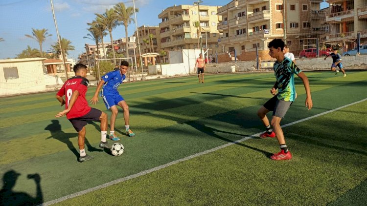 شباب كفر الشيخ ينظم مهرجان رياضي واختراق الضاحية بمصيف بلطيم