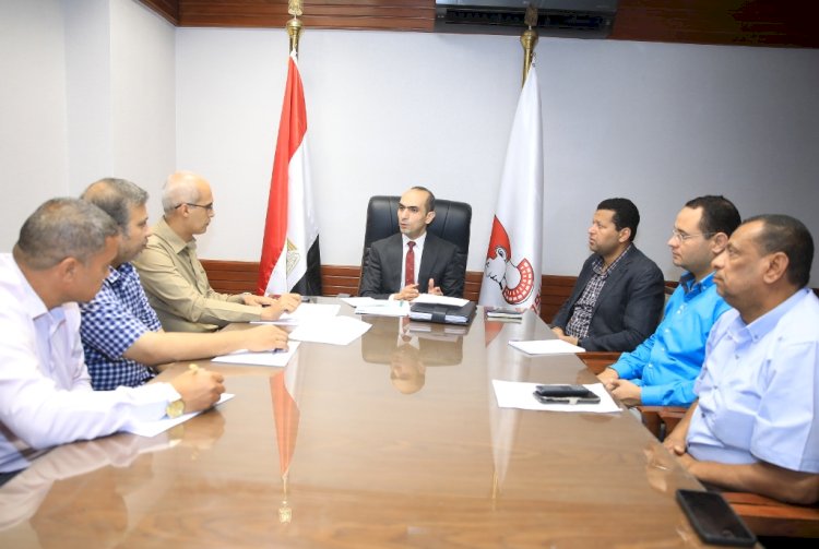 انعقاد الاجتماع الدوري  لمتابعة المراكز التكنولوجية بسوهاج