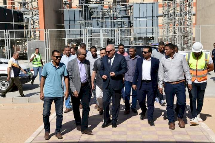 محطة محولات نجع حمادى الجديدة انجاز عملاق علي أرض قنا