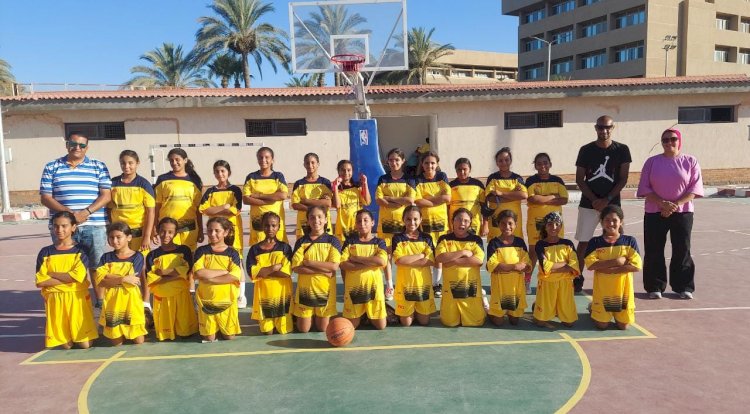 بعثة البحر الاحمر تشارك نهائي تدريب الفتيات لكرة السلة بالاسكندرية