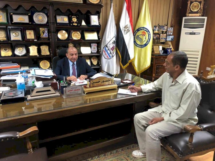 منصور حسن رئيس جامعة بني سويف في حوار خاص