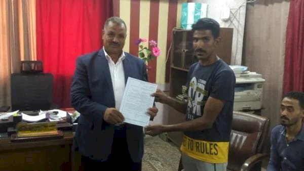 تسليم 7 عقود عمل لذوي الهمم في المنيا