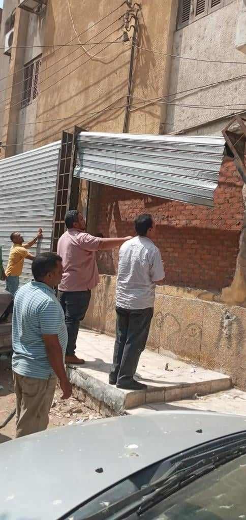 إيقاف أعمال تحويل شقة من سكنى إلى تجارى بحي شمال مدينة المنيا