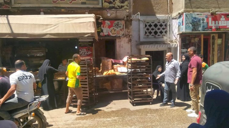 ضبط ١٦٣ محضر اشغال بالمنيا