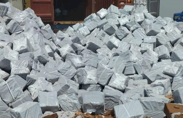 إعدام أطنان من المواد الخطرة بالإسكندرية 