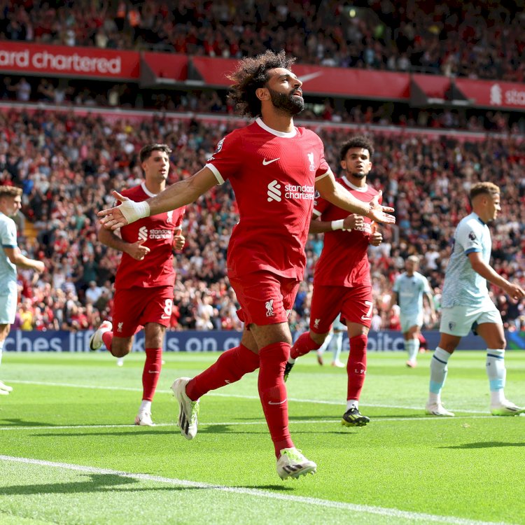 ليفربول ينهى الشوط الأول متقدما على بورنموث بهدفين مقابل هدف