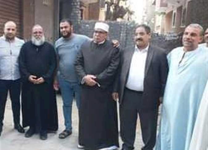 الصلح  بين عائلتين بمنطقة أبو هلال بسبب خلافات الجيرة بمدينة المنيا