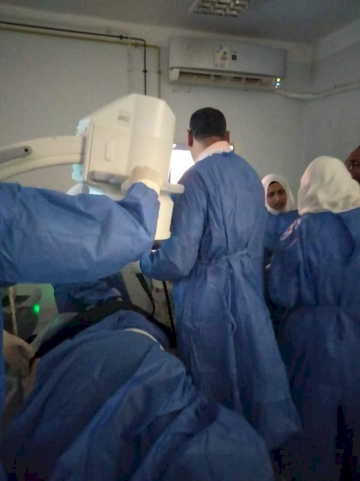 نجاح منظار قنوات مرارية لمريض بحميات قنا