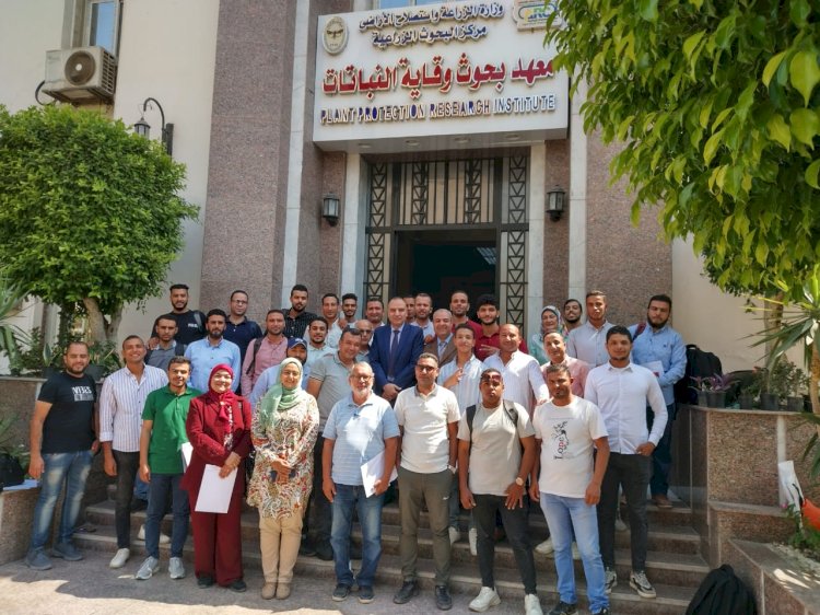 وقاية النباتات يستعرض انشطته في حماية المحاصيل الاستراتيجية
