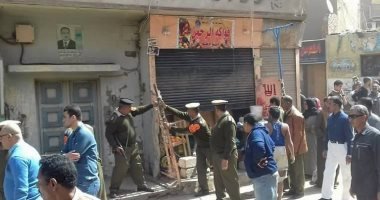 تحرير 310 محاضر مخالفة خلال حملات لرفع الاشغالات فى 3 مراكز بالمنيا