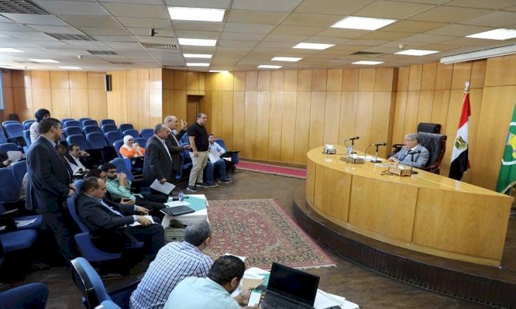 محافظ المنيا يتابع  المشروعات الخدمية ضمن "حياة كريمة"