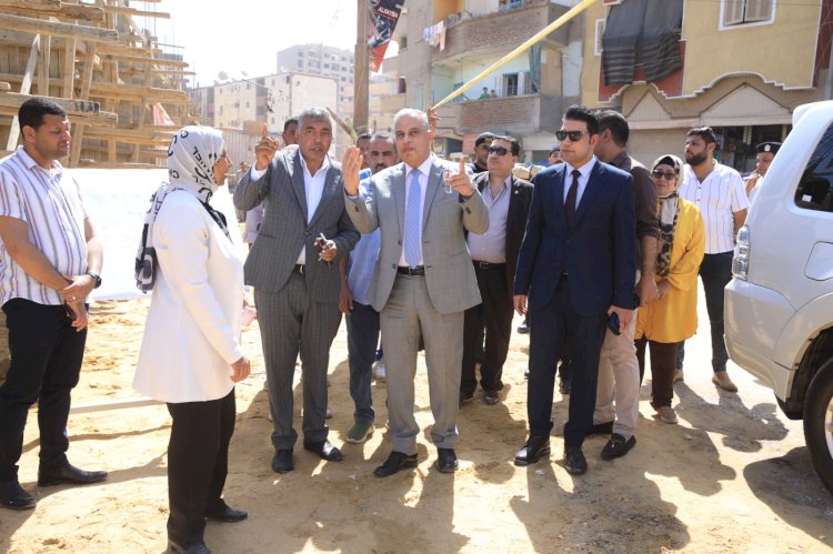 الفقي يتفقد انشاء سوق السمك الحضري بحي غرب