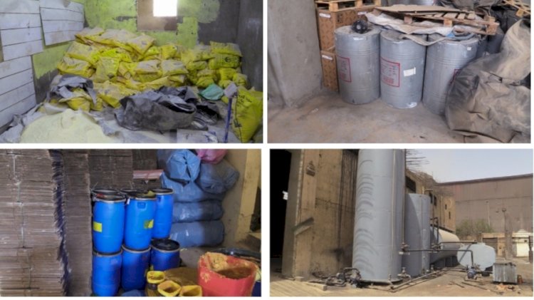 البيئة ضبط نفايات بترولية خطيرة