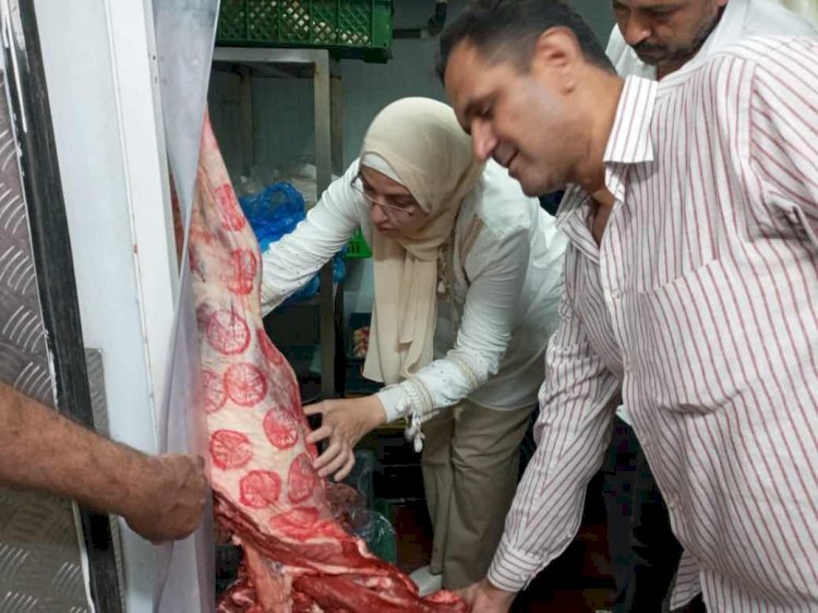 بيطرى المنيا يضبط ١٢٠ لحوم غير صالحة للاستهلاك الآدمي