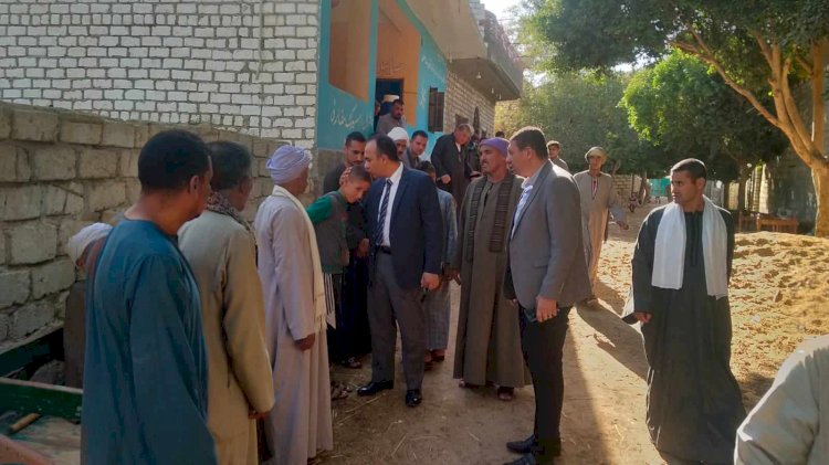 محافظ المنيا يقدم واجب العزاء في ضحايا عاصفة ليبيا