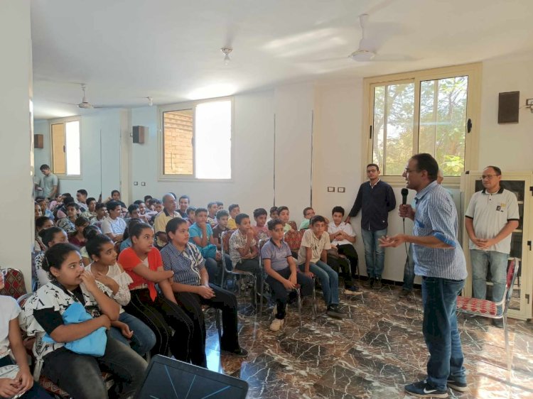 البيئة ياشطار مهرجان بيئي بكنيسة العذراء مريم بنقادة