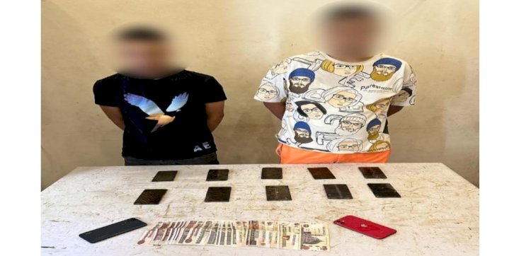 ضبط ٨ تجار مخدرات بالقاهرة