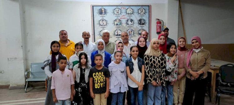 احتفالا بالمولد النبوى الشريف الليلة المحمدية لأشبال نادي أدب طهطا